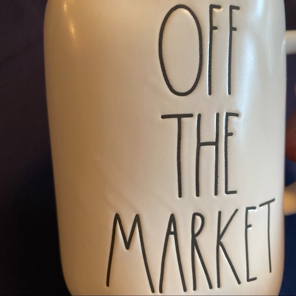 Rae Dunn OFF THE MARKET Ceramic Coffee Mug BRAND NEW!! - Picture 3 of 3
